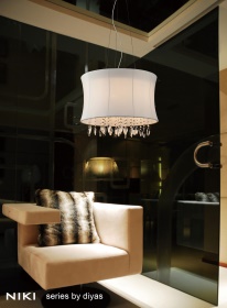 Niki Crystal Ceiling Lights Diyas Single Crystal Pendants Niki Crystal Ceiling Lights Diyas Single Crystal Pendants